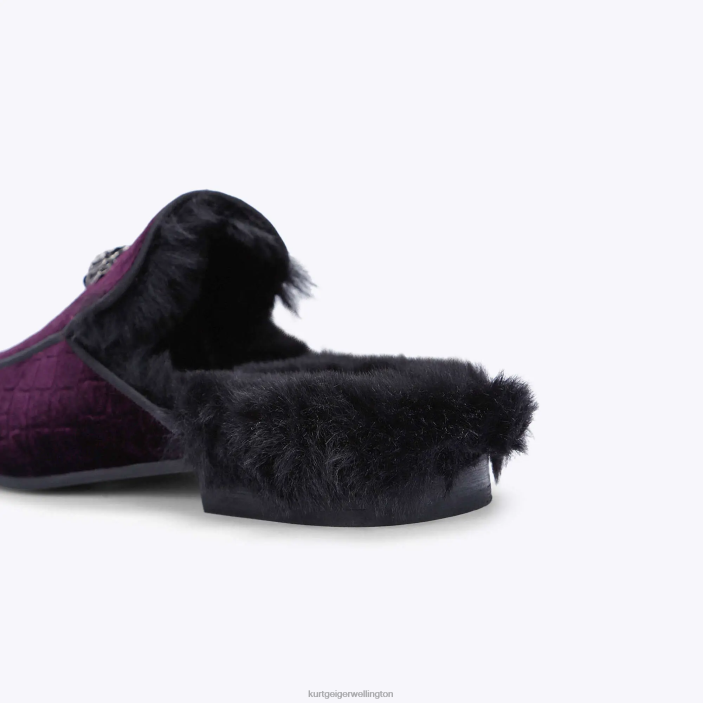 Kurt Geiger NZ - Kurt Geiger Purple London Hugh Mule 2 PZ2X643