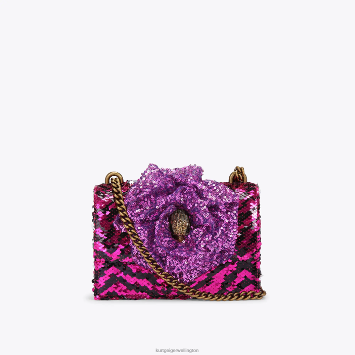Kurt Geiger NZ - Kurt Geiger Purple London Shoreditch Small Cross Body PZ2X143