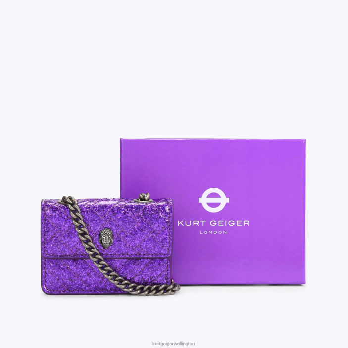 Kurt Geiger NZ - Kurt Geiger Purple London Tfl Micro Kensington PZ2X106