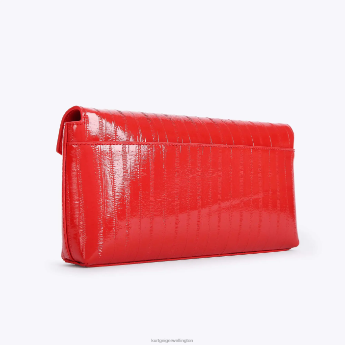 Kurt Geiger NZ - Kurt Geiger Red Combination London Shoreditch Envelope PZ2X132