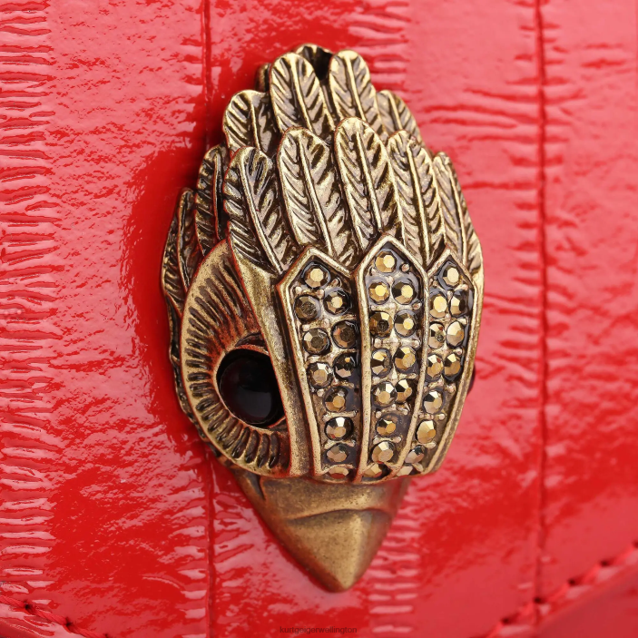 Kurt Geiger NZ - Kurt Geiger Red Combination London Shoreditch Envelope PZ2X132