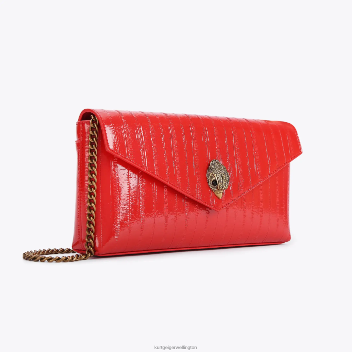 Kurt Geiger NZ - Kurt Geiger Red Combination London Shoreditch Envelope PZ2X132