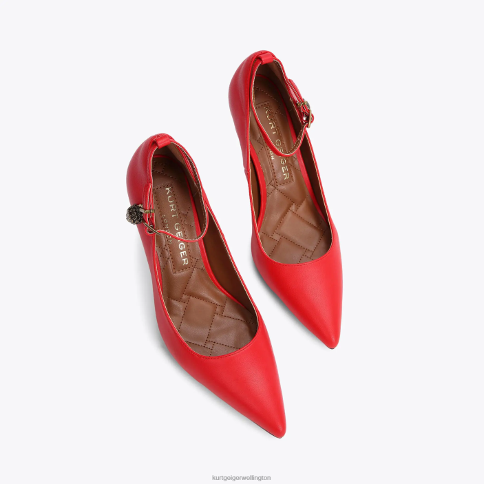 Kurt Geiger NZ - Kurt Geiger Red London Shoreditch Stiletto PZ2X665