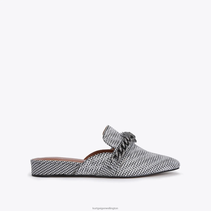 Kurt Geiger NZ - Kurt Geiger Silver London Chelsea Mule PZ2X362