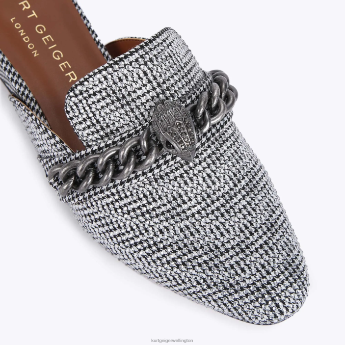 Kurt Geiger NZ - Kurt Geiger Silver London Chelsea Mule PZ2X362