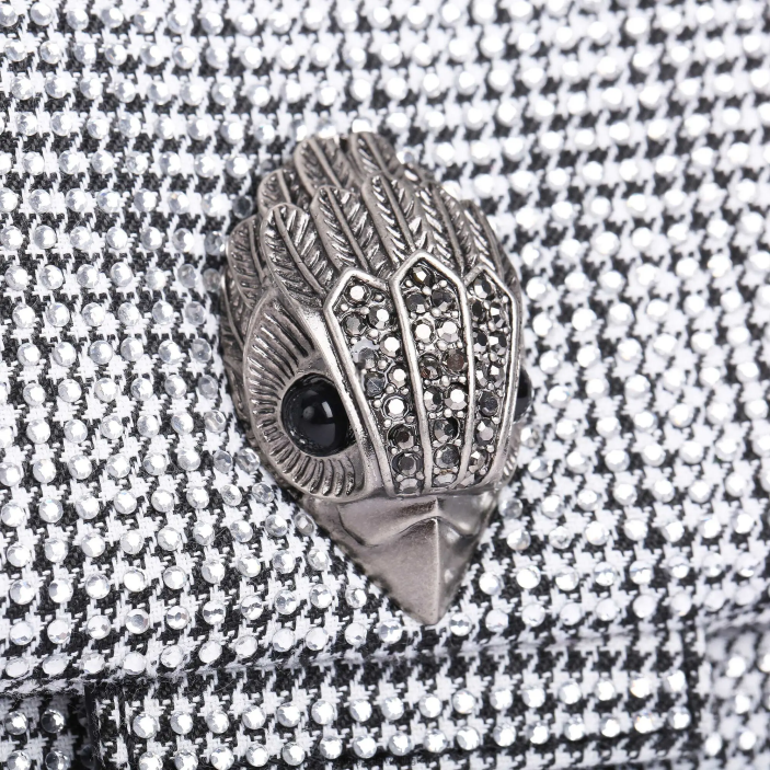 Kurt Geiger NZ - Kurt Geiger Silver London Fabric Mini Kensington PZ2X35