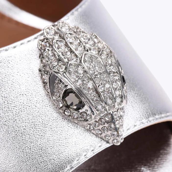 Kurt Geiger NZ - Kurt Geiger Silver London Kensington D Orsay PZ2X345