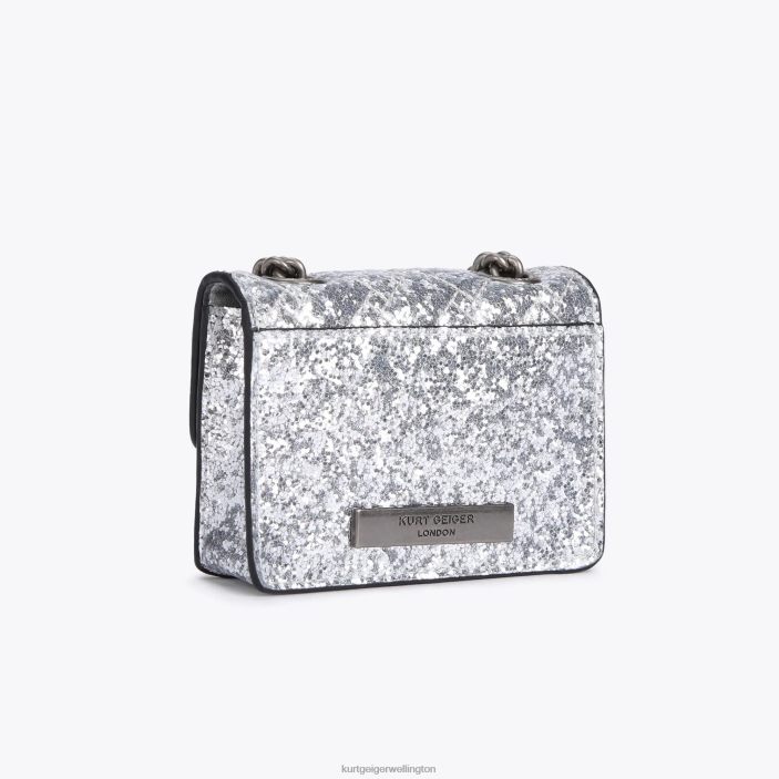 Kurt Geiger NZ - Kurt Geiger Silver London Micro Kensington PZ2X63