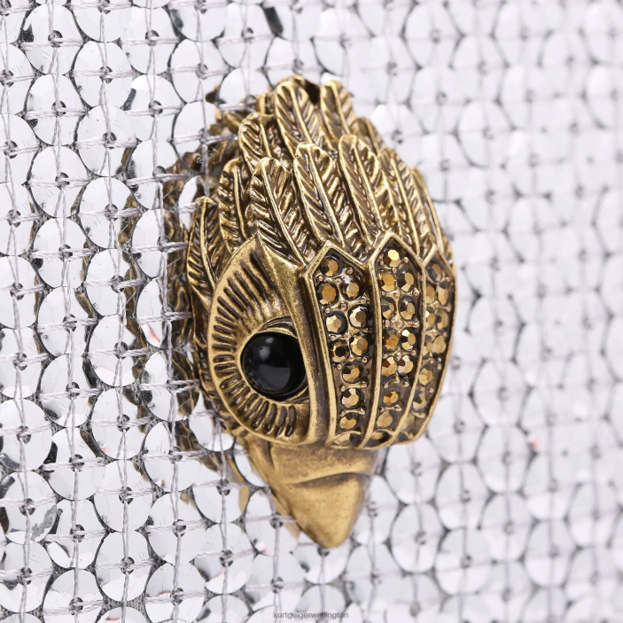 Kurt Geiger NZ - Kurt Geiger Silver London Shoreditch Cross Body PZ2X122