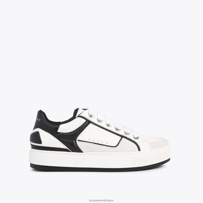 Kurt Geiger NZ - Kurt Geiger White Black London Southbank PZ2X593