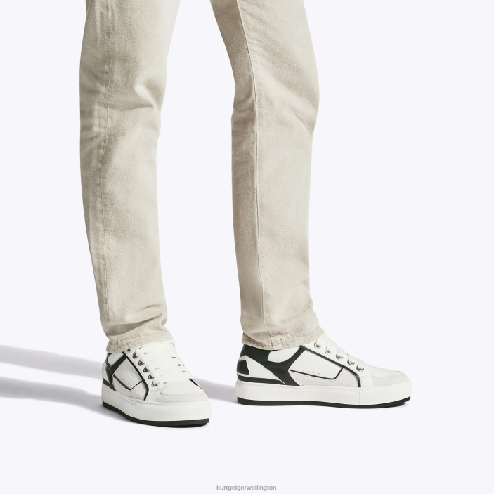 Kurt Geiger NZ - Kurt Geiger White Black London Southbank PZ2X593