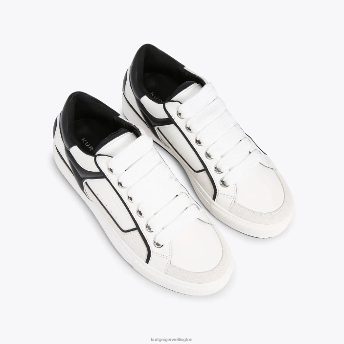 Kurt Geiger NZ - Kurt Geiger White Black London Southbank PZ2X593
