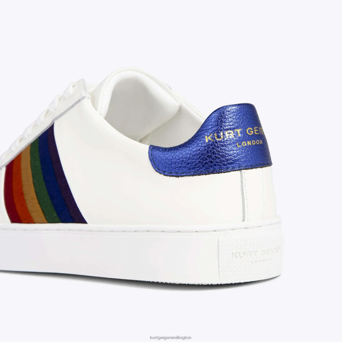 Kurt Geiger NZ - Kurt Geiger White Comb London Lennon Sunset-Multi PZ2X245