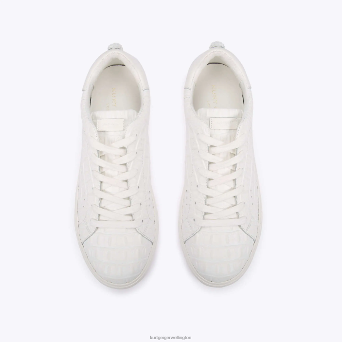 Kurt Geiger NZ - Kurt Geiger White London Laney Croc PZ2X603