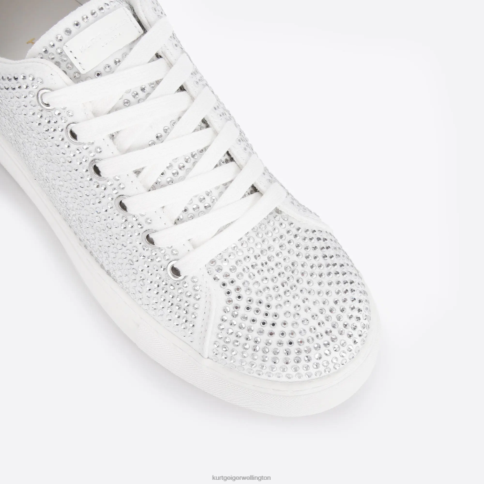 Kurt Geiger NZ - Kurt Geiger White London Laney Crystal PZ2X300