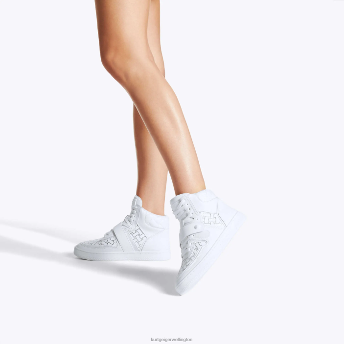 Kurt Geiger NZ - Kurt Geiger White London Legacy Crystal PZ2X391