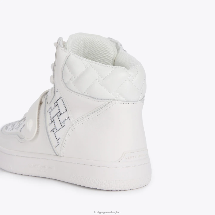 Kurt Geiger NZ - Kurt Geiger White London Legacy Crystal PZ2X391