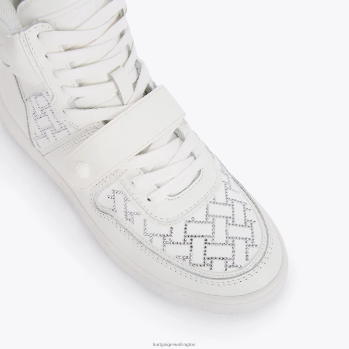 Kurt Geiger NZ - Kurt Geiger White London Legacy Crystal PZ2X391
