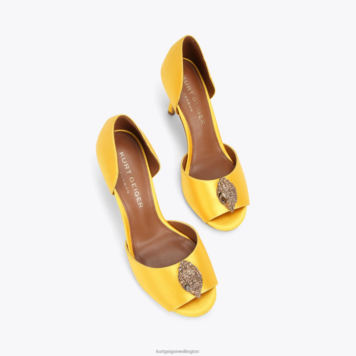 Kurt Geiger NZ - Kurt Geiger Yellow London Kensington D Orsay PZ2X343