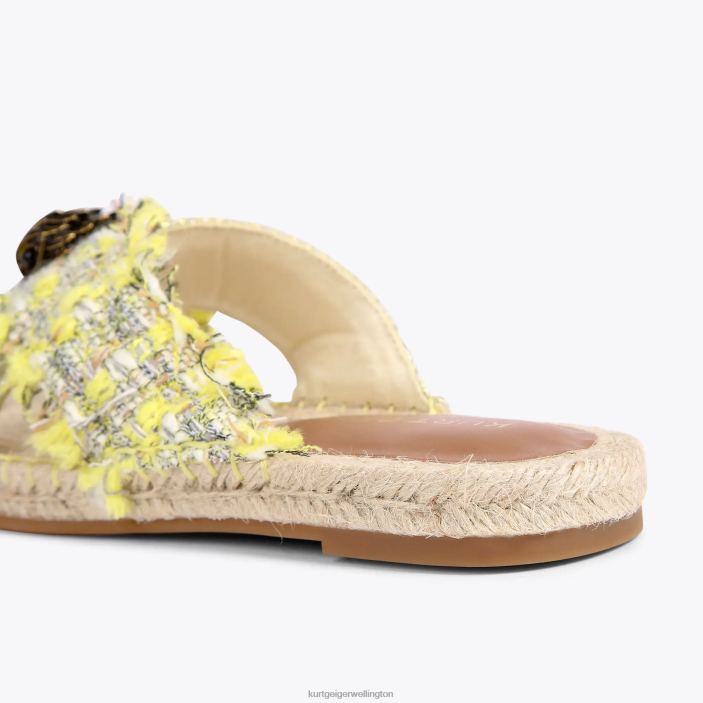 Kurt Geiger NZ - Kurt Geiger Yellow London Kensington Espadrille PZ2X445