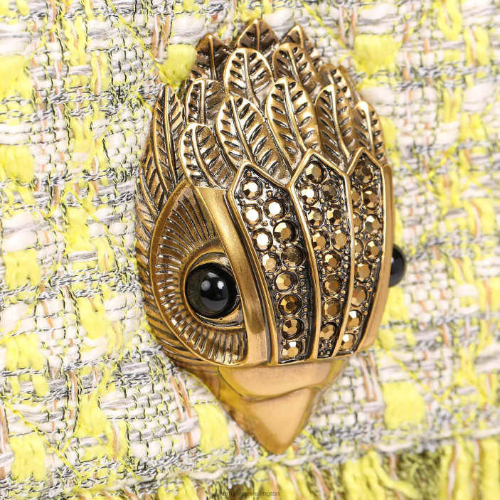 Kurt Geiger NZ - Kurt Geiger Yellow London Raffia Xxl Kensington PZ2X81