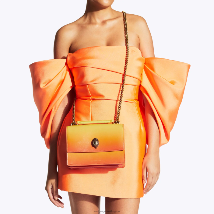 Kurt Geiger NZ - Kurt Geiger Yellow London Shoreditch Cross Body PZ2X119