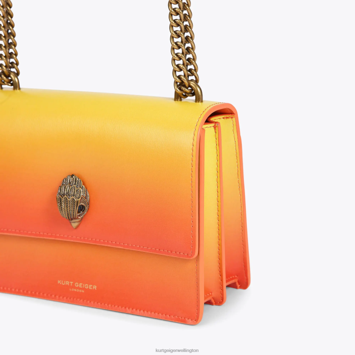 Kurt Geiger NZ - Kurt Geiger Yellow London Shoreditch Cross Body PZ2X119
