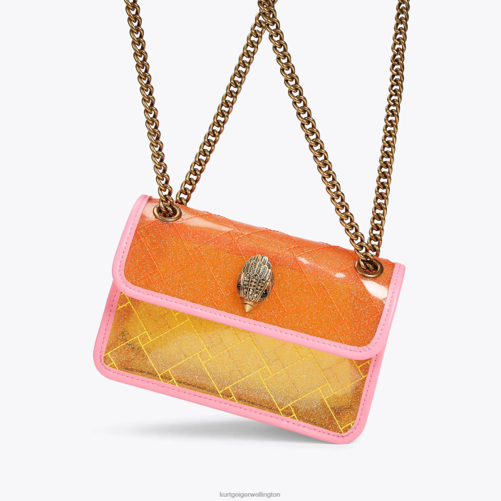 Kurt Geiger NZ - Kurt Geiger Yellow London Vinyl Mini Kensington PZ2X91