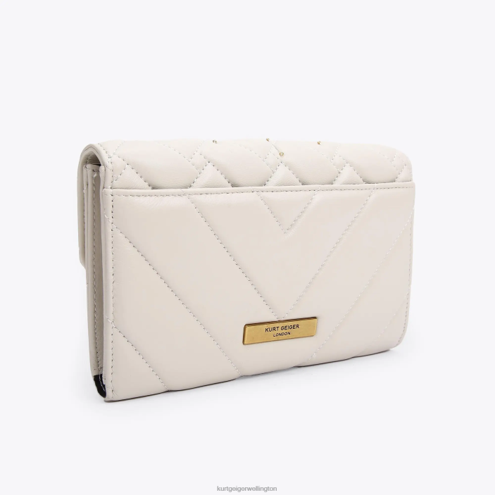 Kurt Geiger Wallet - Kurt Geiger Bone London Kensington Eye Chain Wallet PZ2X56