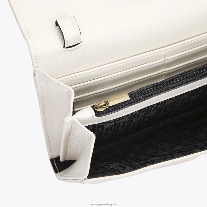 Kurt Geiger Wallet - Kurt Geiger Bone London Kensington Eye Chain Wallet PZ2X56