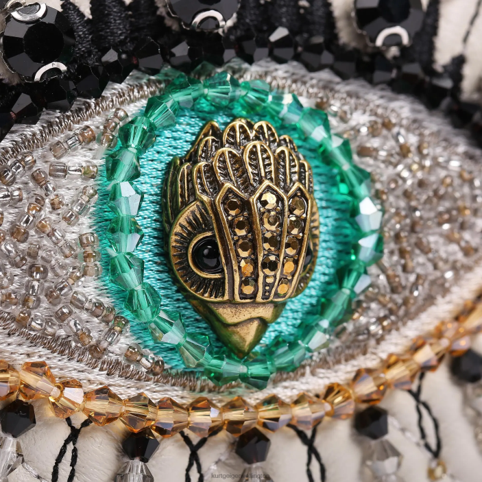 Kurt Geiger Wallet - Kurt Geiger Bone London Kensington Eye Chain Wallet PZ2X56