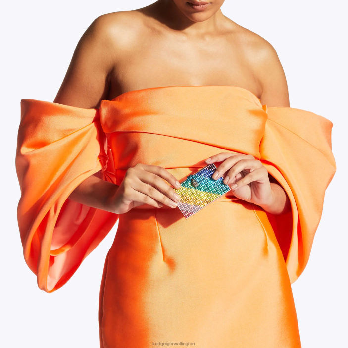 Kurt Geiger Wallet - Kurt Geiger Multi/Other London Crystal Card Case PZ2X230