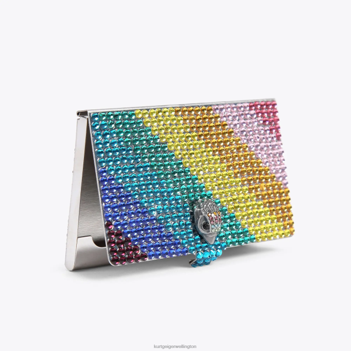 Kurt Geiger Wallet - Kurt Geiger Multi/Other London Crystal Card Case PZ2X230