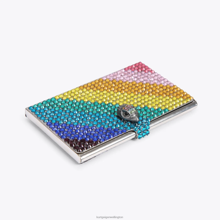 Kurt Geiger Wallet - Kurt Geiger Multi/Other London Crystal Card Case PZ2X230