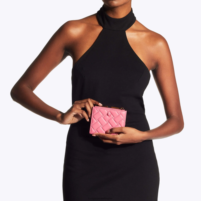 Kurt Geiger Wallet - Kurt Geiger Pink London Mini Purse Kensington PZ2X539