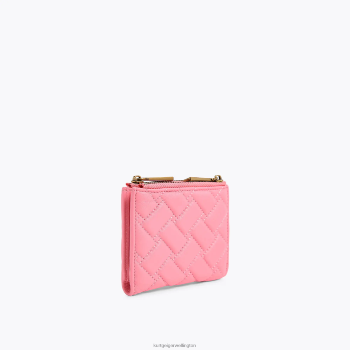 Kurt Geiger Wallet - Kurt Geiger Pink London Mini Purse Kensington PZ2X539
