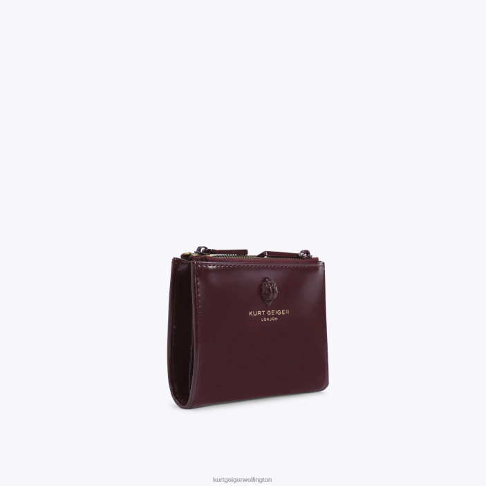 Kurt Geiger Wallet - Kurt Geiger Wine London Mini Purse Shoreditch PZ2X565