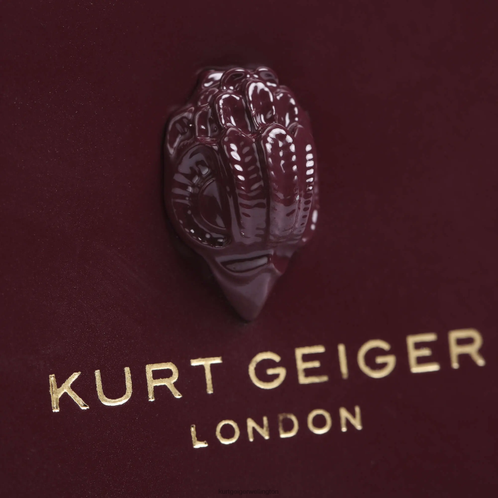 Kurt Geiger Wallet - Kurt Geiger Wine London Mini Purse Shoreditch PZ2X565