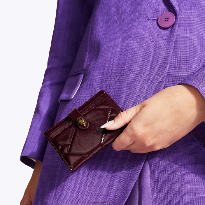 Kurt Geiger Wallet - Kurt Geiger Wine London Multi Card Holder Soft PZ2X558