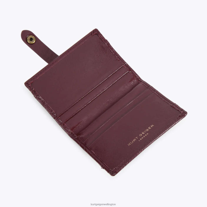 Kurt Geiger Wallet - Kurt Geiger Wine London Multi Card Holder Soft PZ2X558