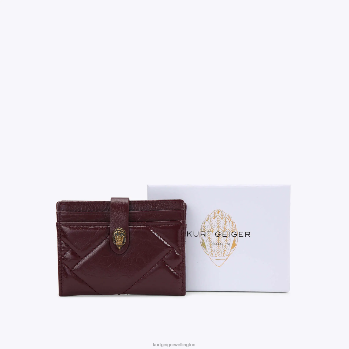 Kurt Geiger Wallet - Kurt Geiger Wine London Multi Card Holder Soft PZ2X558