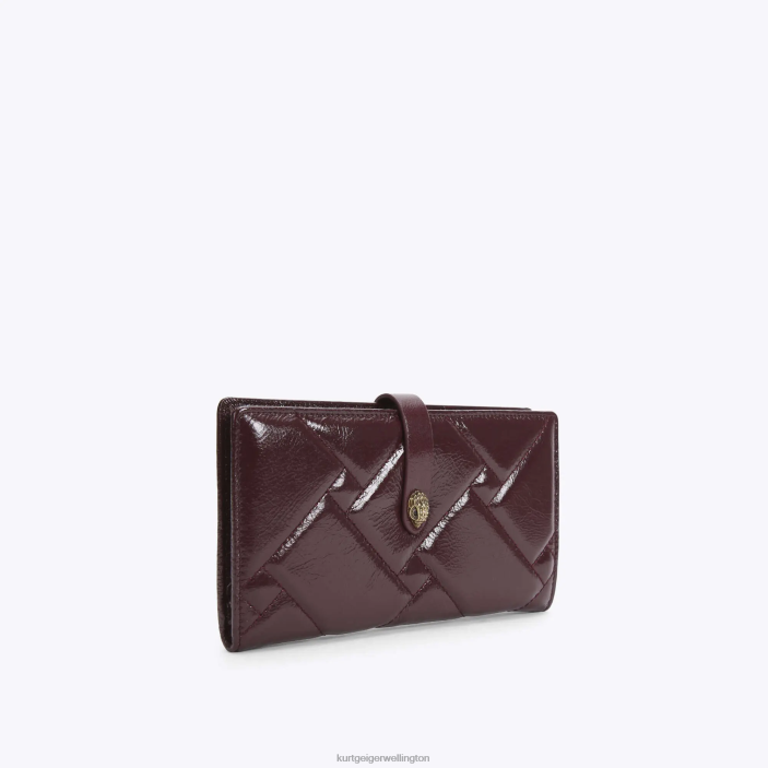 Kurt Geiger Wallet - Kurt Geiger Wine London Soft Wallet PZ2X562