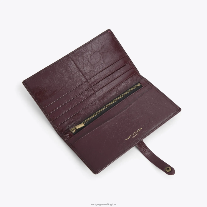 Kurt Geiger Wallet - Kurt Geiger Wine London Soft Wallet PZ2X562