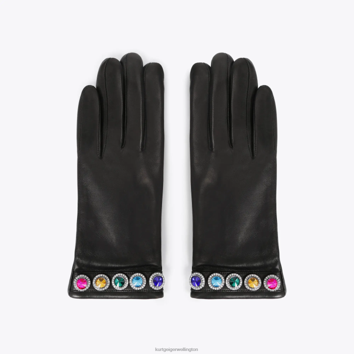 Kurt Geiger NZ - Kurt Geiger Black Other London Octavia Gloves PZ2X505