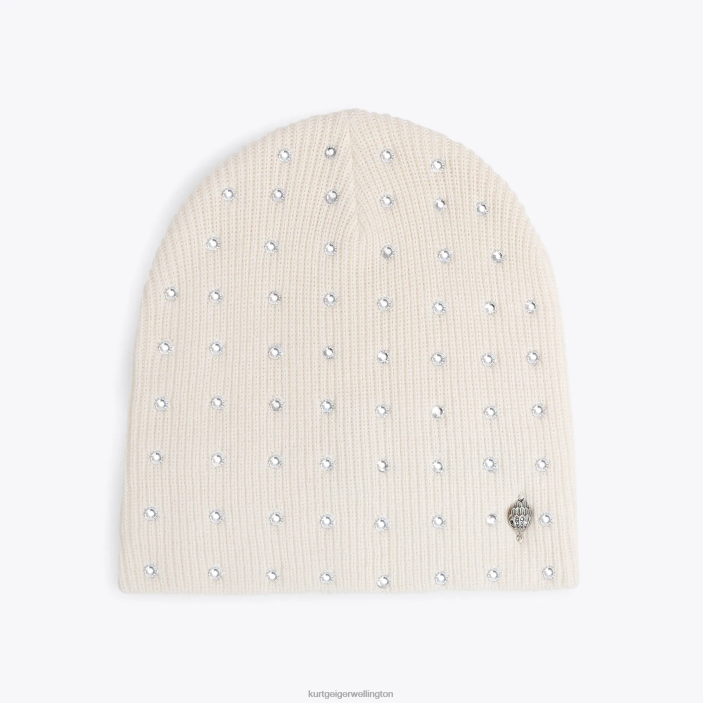 Kurt Geiger NZ - Kurt Geiger Bone London Crystal Hat PZ2X523