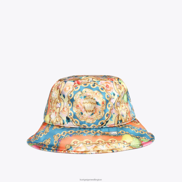 Kurt Geiger NZ - Kurt Geiger Orange London Kensington Bucket Hat PZ2X560