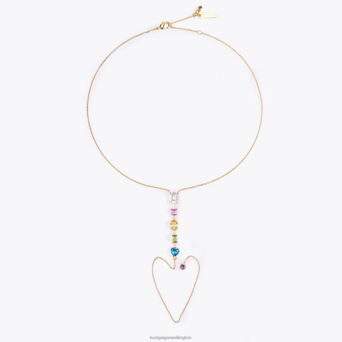 Kurt Geiger NZ - Kurt Geiger Multi/Other London Rainbow Mix Necklace PZ2X239
