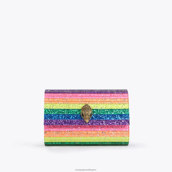 Kurt Geiger NZ - Kurt Geiger Multi/Other London Party Eagle Clutch PZ2X209