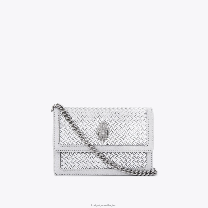 Kurt Geiger NZ - Kurt Geiger Metal Combination London Shoreditch Small Cross Body PZ2X130