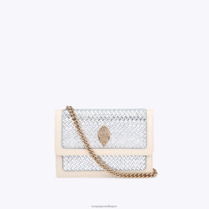 Kurt Geiger NZ - Kurt Geiger Metal Combination London Shoreditch Small Cross Body PZ2X133